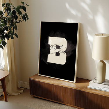 Bitcoin Crypto Print | Wall Art | Home Office Decor